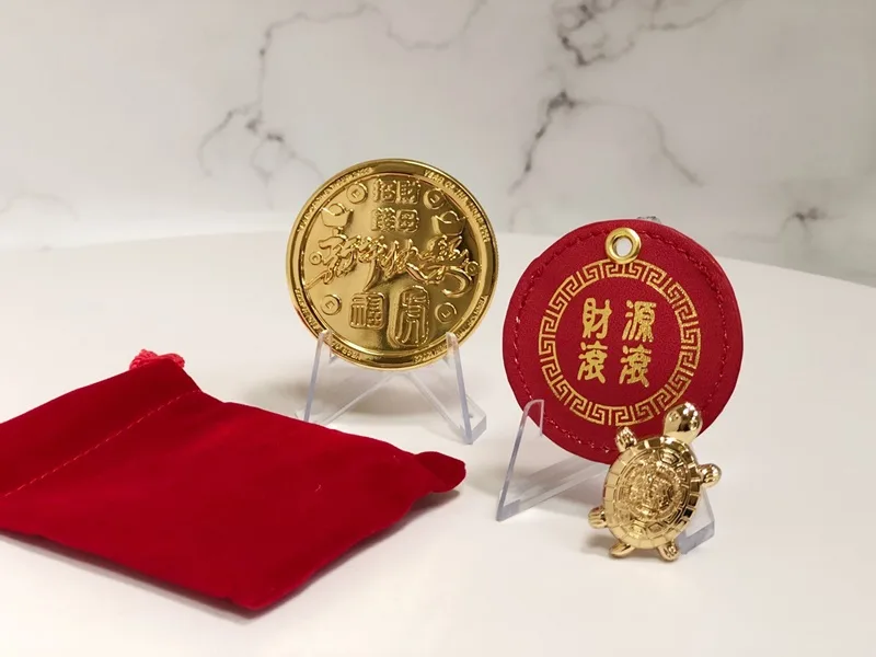 一整年的好運都靠它!金虎年發財客製化金幣禮盒 - 2026 文洋獎盃 客製化虎年招財金幣