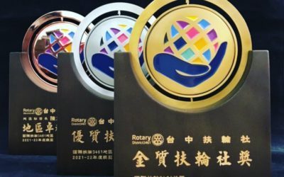 展現榮耀工藝之美！2022年扶輪社3D立體旋轉獎盃