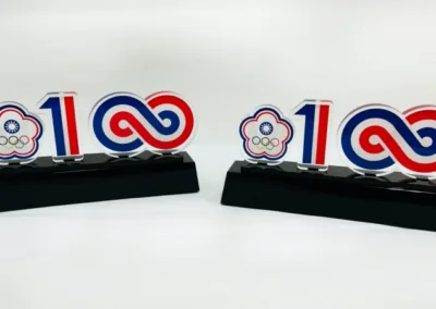 2022年中華奧會100歲！精美時尚的壓克力客製化獎盃