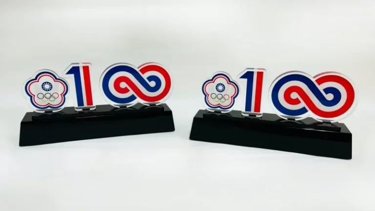 2022年中華奧會100歲！精美時尚的壓克力客製化獎盃