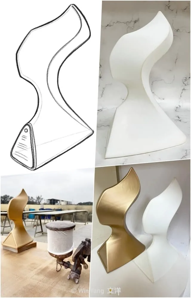 全台唯一「金標賽事」的萬金石馬拉松!連女王頭獎盃都超美值得收藏 - 2026 文洋獎盃 2023年萬金石馬拉松獎盃設計