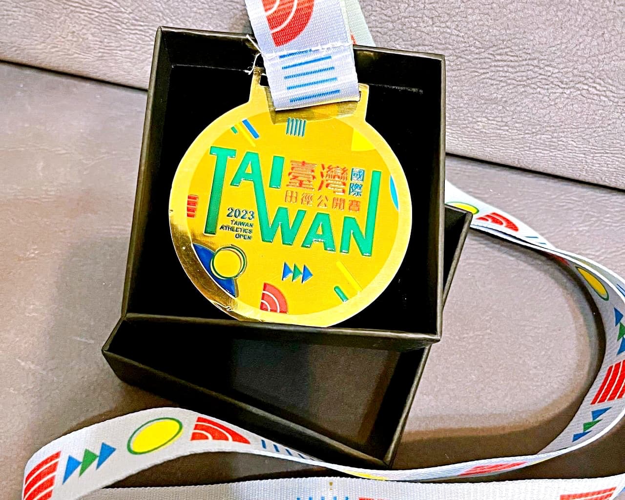 台灣國際田徑公開賽客製化獎牌設計