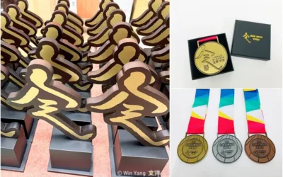 2023年必看的8款政府標案獎盃設計，展現設計細節與創意概念