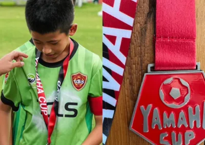 用我們的職人精神為孩子們留下揮灑青春的印記，2023YAMAHA CUP快樂踢球趣設計案例！