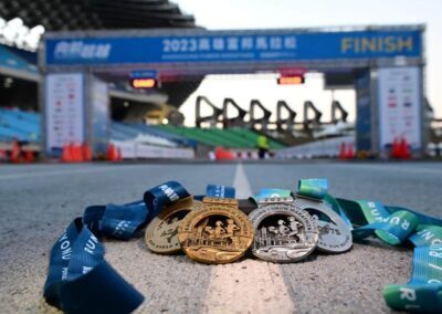 台灣四大馬拉松賽事之一-菁英選手齊聚的2023高雄富邦馬拉松