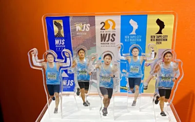 2024萬金石馬拉松紀念品來了！縮小版跑者紀念獎座超卡哇咦