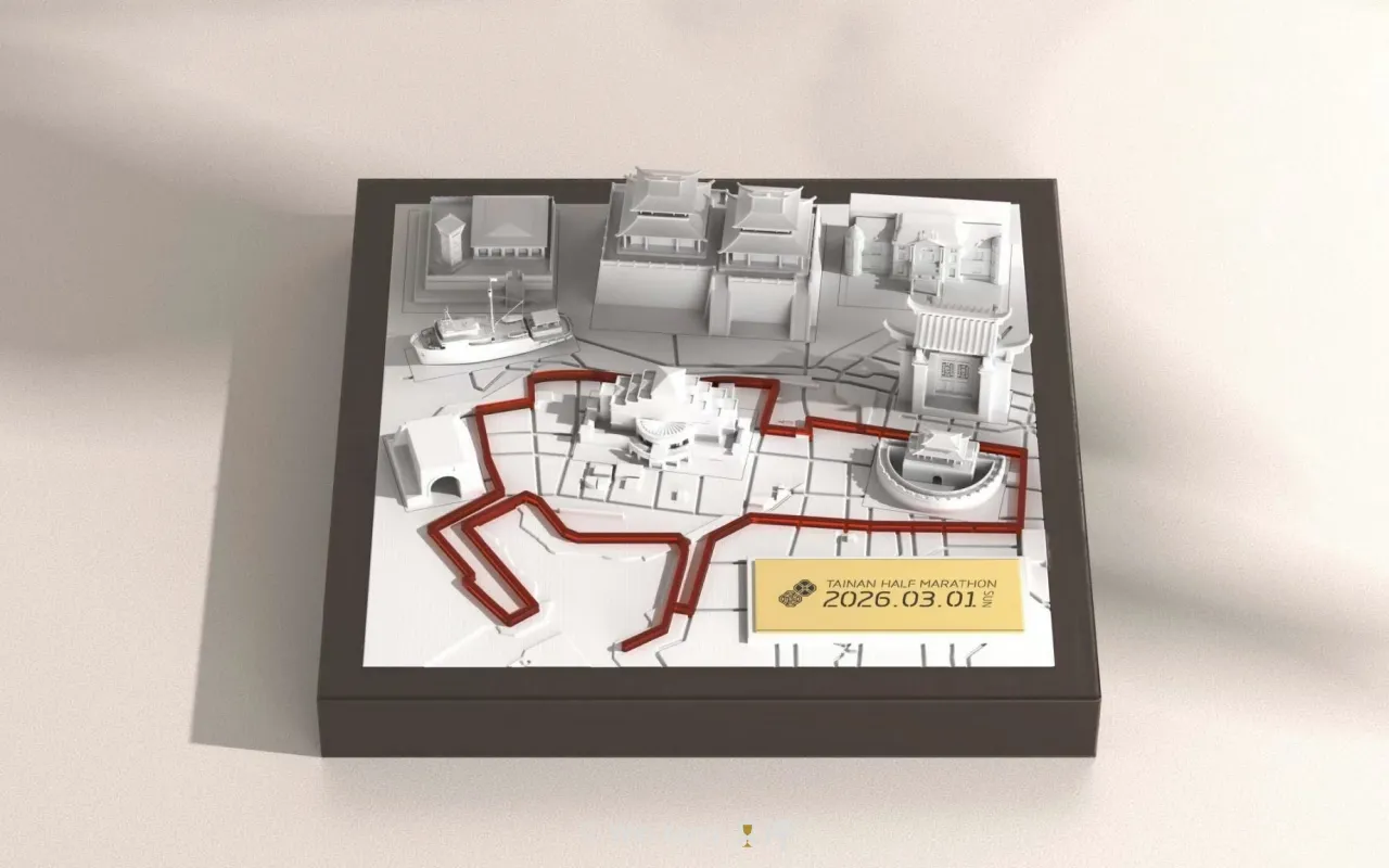 台南古都馬立體掛畫