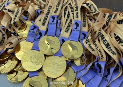 台灣首個金標籤賽事連獎盃都創新！2024萬金石馬拉松環保獎盃設計案例