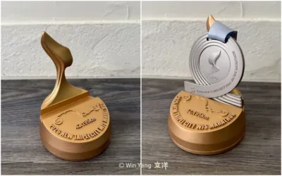 將新北風情變身獎牌收納座，2026萬金石馬拉松紀念品兼具實用與設計感！