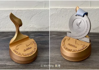 將新北風情變身獎牌收納座，2026萬金石馬拉松紀念品兼具實用與設計感！