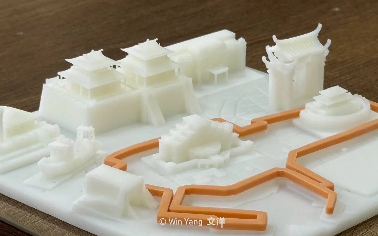 2026萬金石馬拉松客製化紀念品-立體城市掛畫