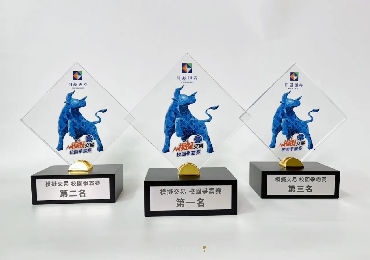 凱基證券模擬交易校園爭霸戰獎盃
