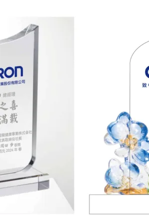 水晶雕刻上色